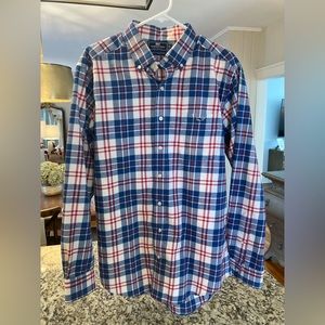 Vineyard Vines Performance Flannel - Slim Fit Tucker Size L
